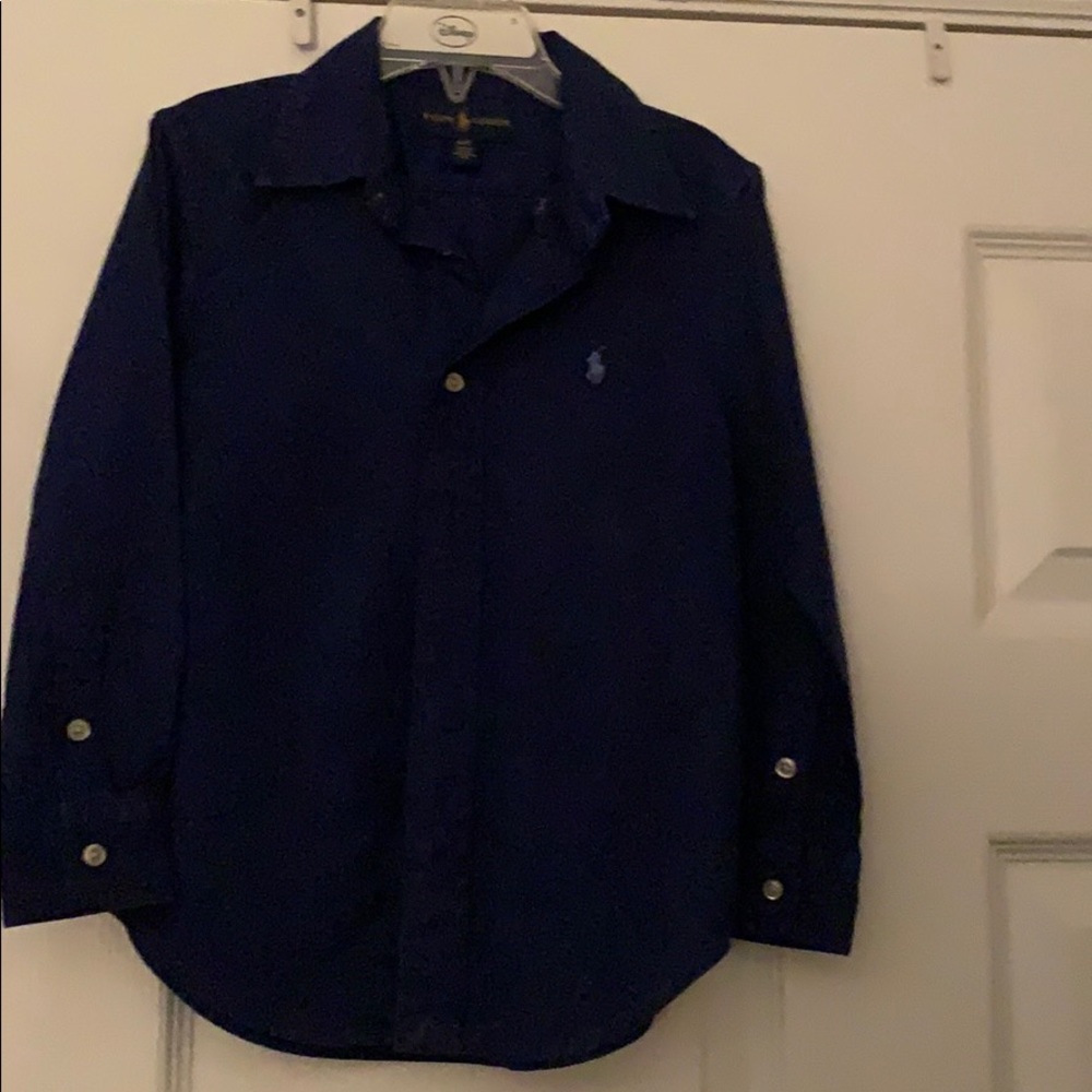 Boys button down RL shirt